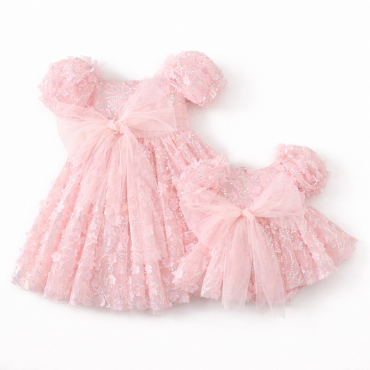 Baby Girls clothing - Margarett Sequin Appliqué Dress- Special Price