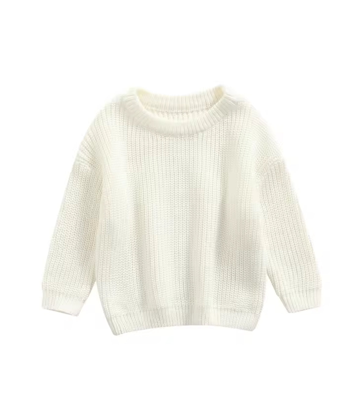 Baby Girls clothing - Chinky knit cotton Jumper - special price