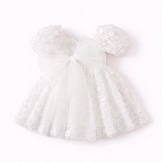 Baby Girls clothing - Margarett Sequin Appliqué Dress- Special Price